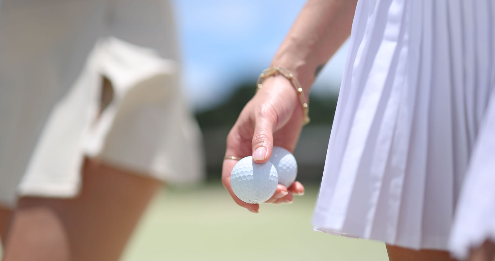 Premium golf balls at Squad Supremacy tournament