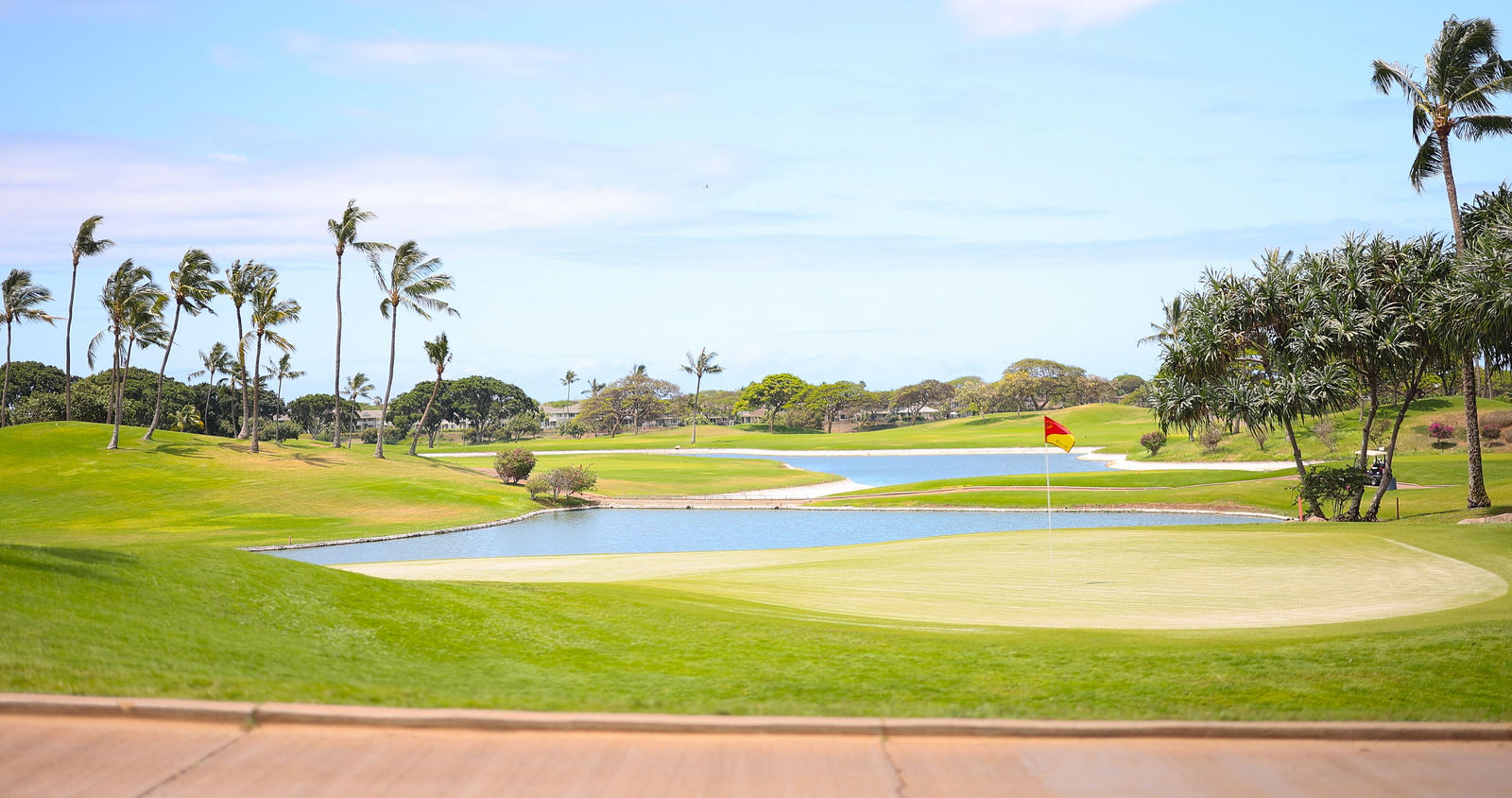 Beautiful Hawaiian golf course views at Squad Supremacy